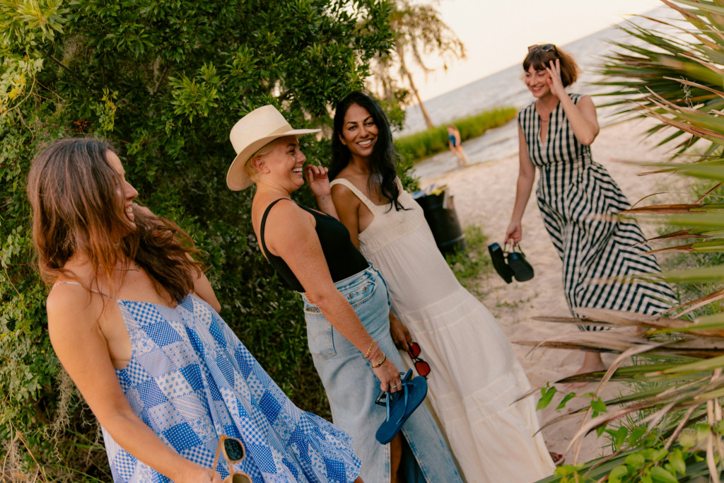 perimenopausal women on holiday