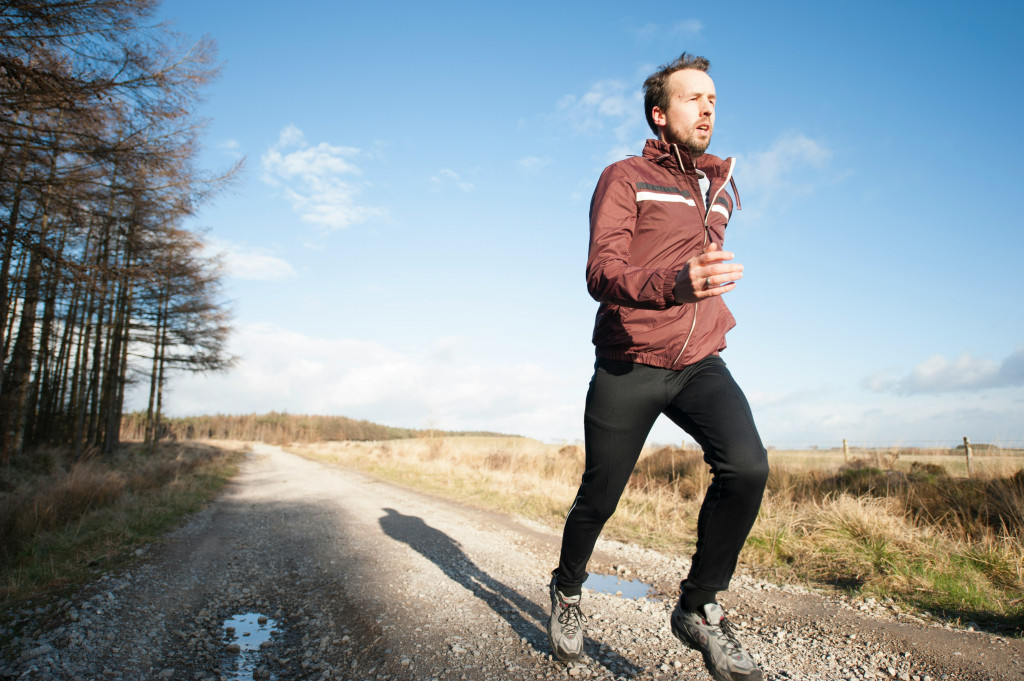 male runner
